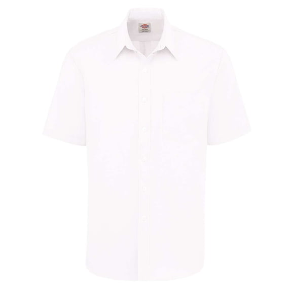 Dickies SSS46 Short Sleeve Oxford Shirt - White - 15.5