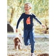 thumbnail image 2 of Cute Dancing Bear Long Sleeve Toddler -Image by Shutterstock,  5 Toddler, 2 of 4