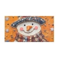 thumbnail image 5 of Bath Mat Soft Plush Non-Slip Absorbent Bathroom Rugs 39"x20" Snowman with Sparkling Gemstones, 5 of 8