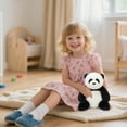 thumbnail image 4 of Peluche De Panda, Animal De Peluche, Panda Perezoso, Peluche Adorable, Muñeco De Panda Para Niños Y Adultos, Confort., 4 of 7