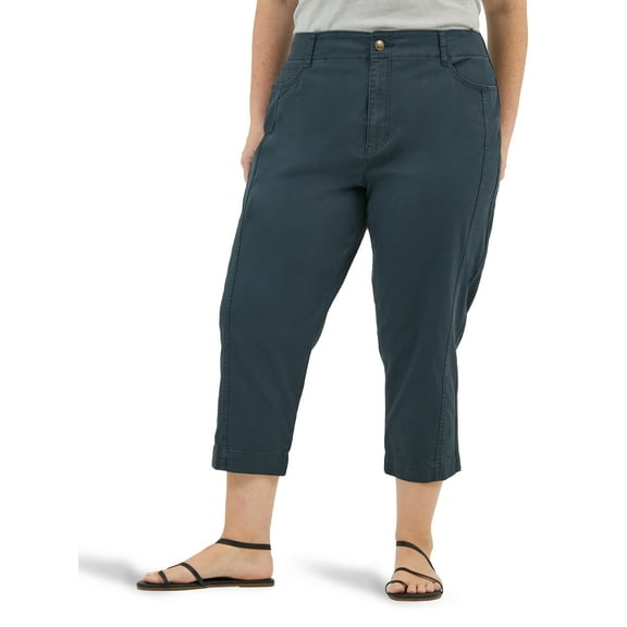 Lee® Womens Plus Capri