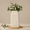 301-white, variant on 103-blue Ceramic Flower Vase 13.98 Inch Tall Rustic Textured Home Decor Vase