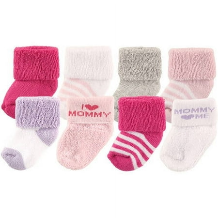 UPC: 0660168280197 | Luvable Friends Unisex Baby Newborn and Baby Terry Socks 0-6 Months Blue Daddy