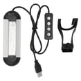 thumbnail image 3 of Accesorios para acuarios, luz para acuario, luz LED completa ajustable para pecera, luz para pecera plantada, estética elegante Jadeshay  A, 3 of 8