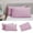 Light Pink #2, variant on Nrmrqz Pillow Cases Queen Size Set of 2 2-Pack Envelope Pillowcases (51x76cm) - Soft Brushed Cotton for Bedding (Solid Colors) White Pillow Cases Set of 2