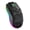 Black, variant on XYH80 /A3 Hollow-Out Honeycomb Rechargeable 3200DPI Wireless 2.4Ghz Gaming Mouse