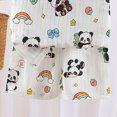 thumbnail image 5 of NOLDARES Newborn Baby Boy Clothes 2pcs Crewneck Short Sleeve Round Neck Top Drawstring Shorts Dinosaur Pattern Outfits(AG,12-18 M), 5 of 6