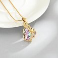 thumbnail image 5 of Heart Urn Necklace for Ashes Crystal Butterfly Cremation Jewelry Ashes Pendant Memorial Urn Locket Keepsake Necklace Gift for Women, 5 of 6