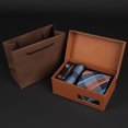 thumbnail image 2 of Coofit Necktie Box Set Formal - Pocket Handkerchief Tie Bar Clip Party Cufflink for Man, 2 of 8