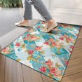 thumbnail image 4 of Pioneer Flower Floral Print Pattern Door Rugs,Washable Non Slip Door Mats Indoor,Decorative Door Mats,Entry Mat Indoor for Entrance,Bedroom,Kitchen,Bathroom,17"x30", 4 of 6