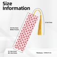 thumbnail image 3 of Kdxio Watermelon Ice Cream Print Metal Tassel Bookmarks,Perfect Gift for Art Lovers and Bookworms Metal Bookmarks for Women, 3 of 8