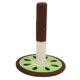 thumbnail image 4 of Poste rascador para gatos, rascador Vertical de Sisal Kiwi con bola colgante para gatos de interior, entrenamiento de escalada, 4 of 8
