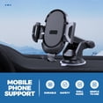 thumbnail image 2 of Shisuyan Suction Phone Mount Universal Phone Holder Car Suction Cup Phone Holder ABS 1Set, 2 of 8