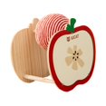 thumbnail image 3 of Milaget Cat Scratching Ball Interactive Stable Red Apple Design Sisal Claw Scratcher, 3 of 9