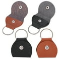 thumbnail image 1 of Ccdes Pick Holder,4Pcs Portable Hangable Key Chain Guitar Pick Bag Box Holders Accessory Black Brown,Guitar Pick Box, 1 of 8