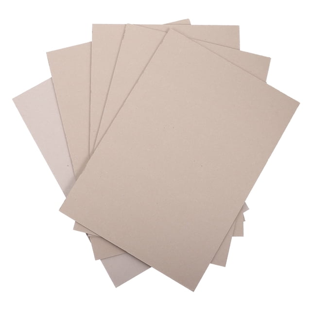 EXHUMKY 5pcs Medium Weight Chipboard DIY Craft Cardboard for Children