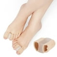 thumbnail image 6 of Eosunjian Toe Separator Pads 2pcs Breathable Toe Spacers Flexible Bunion Relief Pads Double-ring Toe Separators Comfortable Toe Splints for Day Night for Pain, 6 of 8