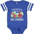 thumbnail image 3 of Inktastic Promoted to Big Cousin with Flowers Boys or Girls Baby Bodysuit, 3 of 5
