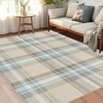 thumbnail image 2 of 1PC Plaid Area Rug Local Rug, Lightweight Washable Easy-to-Care Rug Mat Festival Gift, Suitable for Living Room, Bedroom, Office, Dining Room, Balcony, Room Accessones, 2 of 8