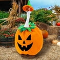 thumbnail image 4 of Taotanxi Halloween Pumpkin Goose Outfit Porch Goose Outfits Yard Goose Clothes Silly Lawn Goose Shirt for 23'' Cement Plastic Goose Duck Decorations, 4 of 6