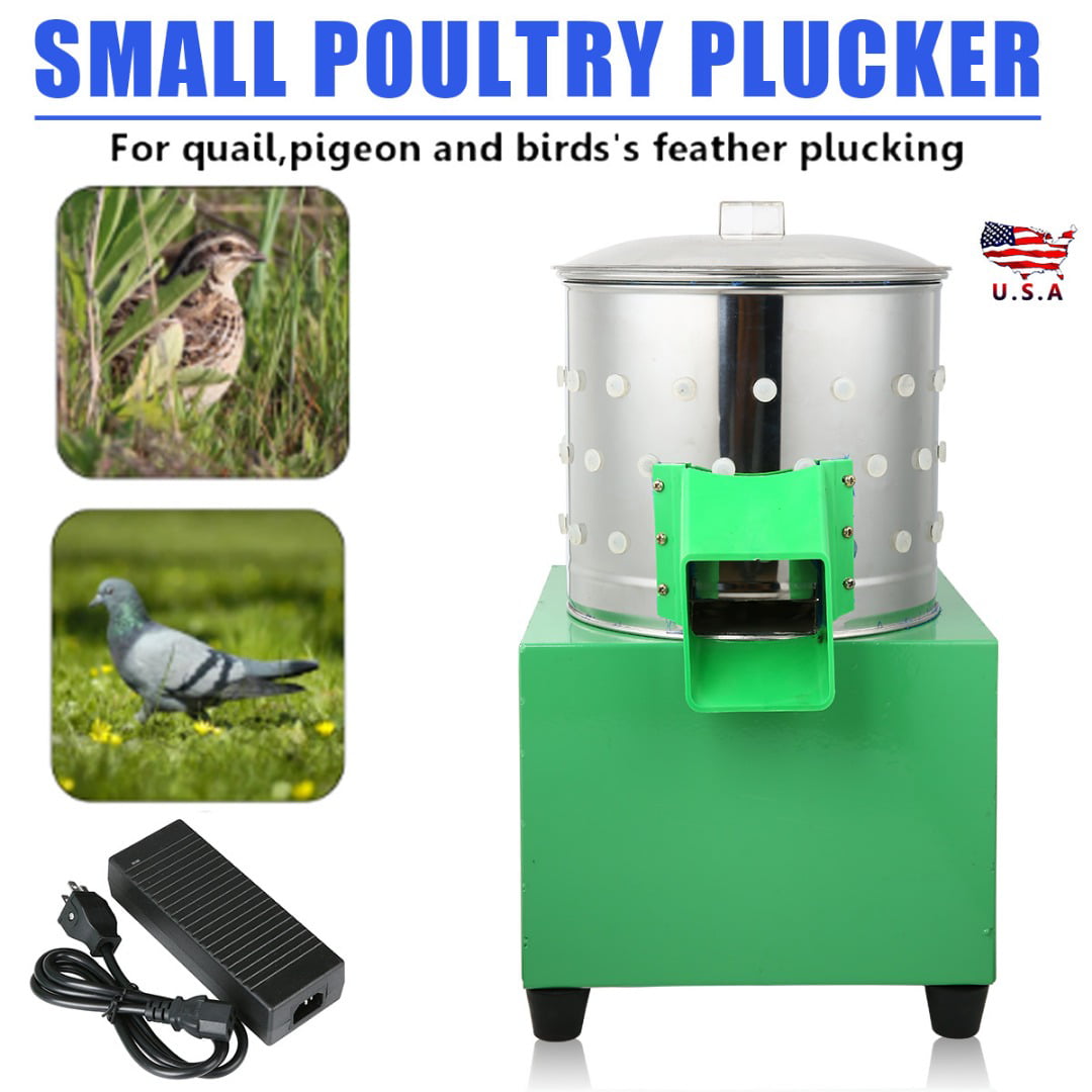 Small Dove Feather Plucking Machine Poultry Plucker Birds Depilator 110V S 