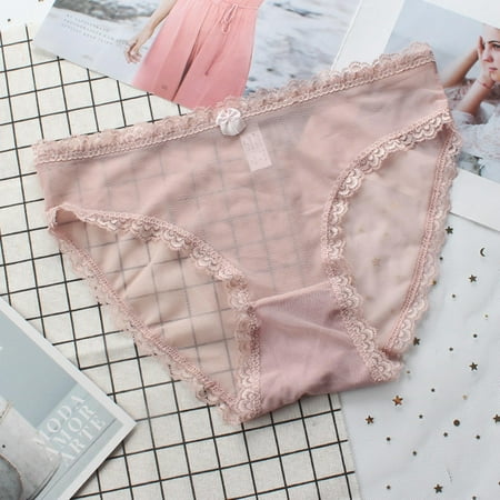 

Simplmasygenix Clearance Underwear for Women Plus Size Bikini Botton Lingerie Women Fashion Lingerie Lace Breathable Soft Stretch Underpant