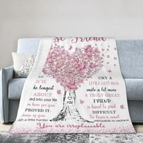 Best Friend Birthday Gifts, Gifts for Best Friend Women, Bestie Gifts Blanket BFF Gifts, Soul Sister Graduation Gifts Ideas for Women, Friendship Unique Gifts, My Best Friend Blanket 50x40