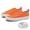 Orange, variant on Canvas Shoes for Women, Casual Low Top Lace-Up Womens Shoes Sneakers, Extra Laces (Orange, 6)