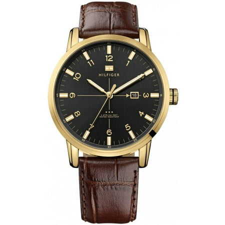 Men's Tommy Hilfiger George Brown Leather Band Watch 1710329
