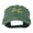 Dark Green, variant on St Patrick's Day Clover Embroidered Cap - Dark Green OSFM