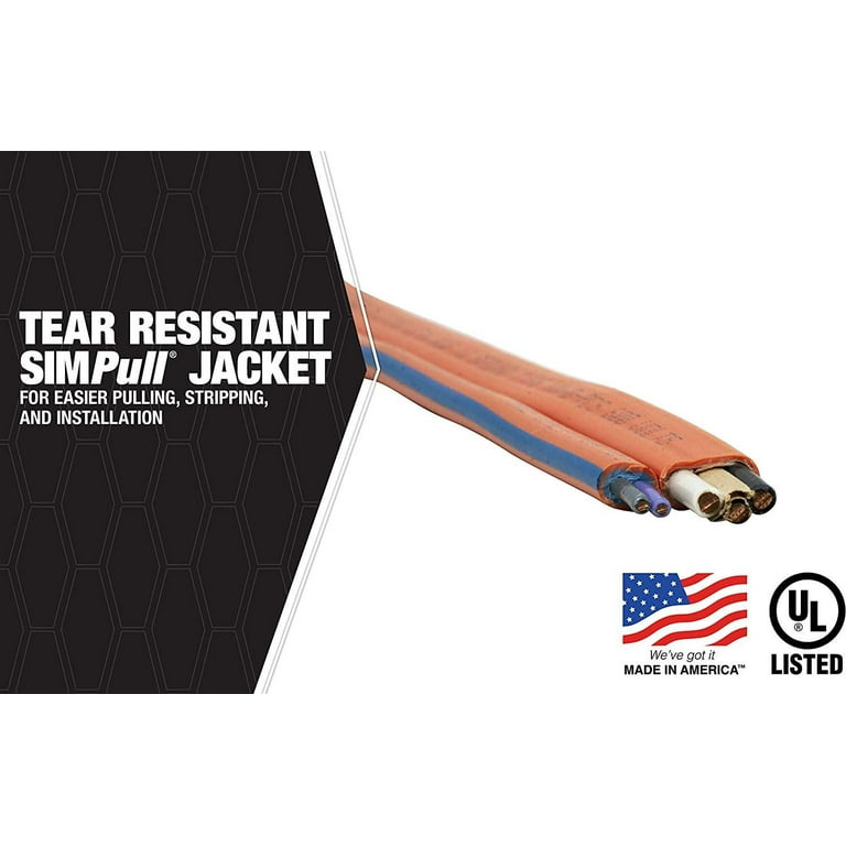 Southwire 25' 10/3 Romex SIMpull NM-B Indoor Electrical Wire