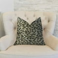 thumbnail image 2 of Plutus PBRAZ020-1616-DP Wild Cheetah Taupe & Black Handmade Luxury Pillow, 16 x 16 in., 2 of 2