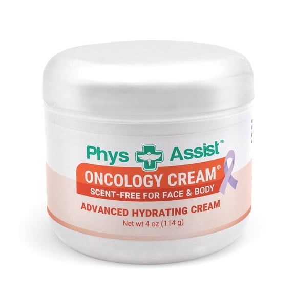 PhysAssist Oncology Scent-Free Cream: 4 oz, Super Moisturizing for Dry, Itchy, Sensitive Skin