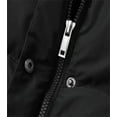 thumbnail image 7 of KVE Women's Winter Thicken Puffer Coat Warm Snow Jacket with Faux Fur Removable Hood Black XX-Large, 7 of 7