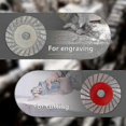 thumbnail image 3 of 6mm Shank Diamond Blade for Tile Granite Marble Ceramic Cutting and Engraving Disc Wheel, 3 of 3