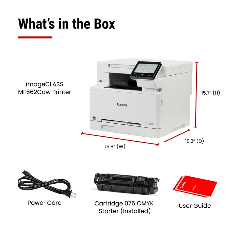 Canon imageCLASS MF662Cdw - Walmart.com
