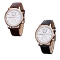 thumbnail image 2 of Dsscvnef Quartz Rétro Design Montre Bracelet en Cuir Alliage Analogique pour Femmes, 2 of 4