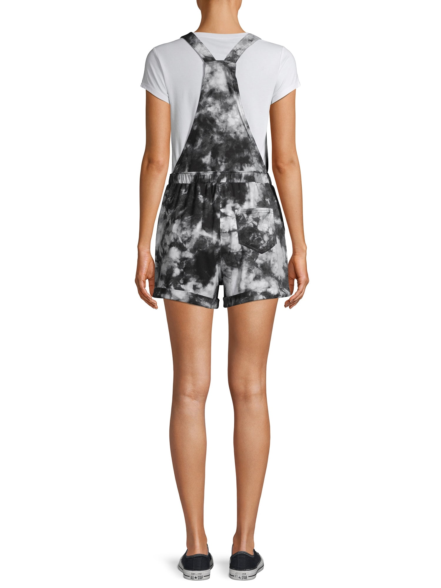 no boundaries overall shorts