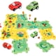 thumbnail image 1 of Juego de rompecabezas de suelo para niños YOOYID Puzzle Racer Car Track, 1 of 7