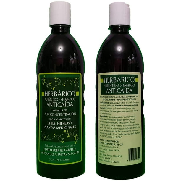 Herbárico Shampoo Anticaída Grupo Crisaldi Herbárico