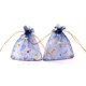 thumbnail image 3 of 50 unids/lote estrella Luna bolsas de joyería de Organza bolsitas transparentes de tul bolsa de regalo con cordón bolsas de recuerdo de fiesta de boda organizador de joyería, 3 of 5