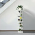 thumbnail image 3 of Costway Wooden Shoes Storage Stand 7 Tiers Shoe Rack Organizer Multi-shoe Rack Shoebox, 3 of 10