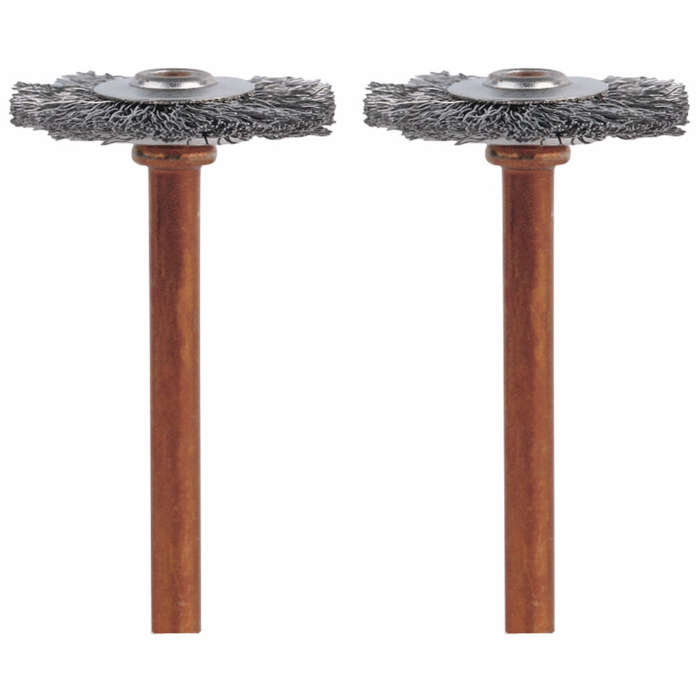 Dremel 530-02 3/4' Diameter Stainless Steel Brushes 2-Pack