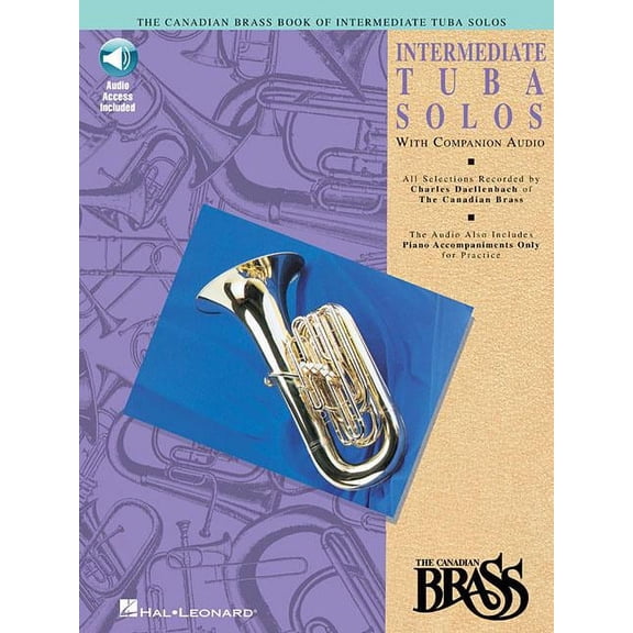 Canadian Brass Book of Intermediate Tuba Solos Book/Online Audio, (Paperback)