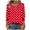 Red, variant on CHGBMOK Womens Polka Dots 3/4 Sleeve Blouses Button On Crew Neck T Shirts Casual Dressy Tops Going Out Outfit