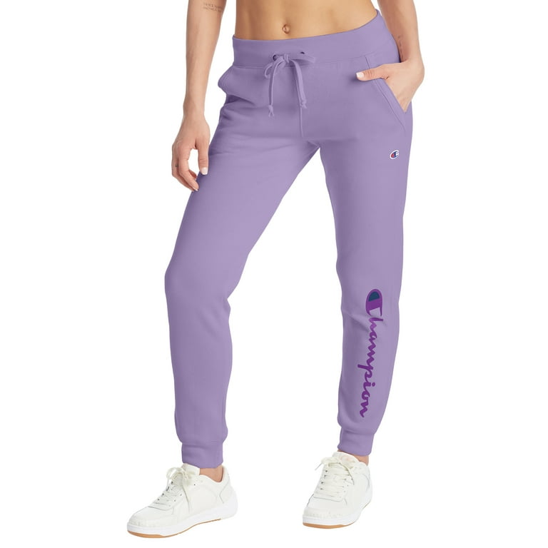 Champion Women s Powerblend Graphic Jogger Walmart