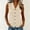 Yellow, variant on Rvasteizo Tank Tops for Women Stripe Print Casual Sleeveless Turn Down Doll Collar Slub Linen Button Open Cardigan Light Summer Ladies Camisole