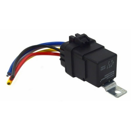 40 Amp Waterproof IP67 5-pin Relay Switch with Harness (Best Solder For Rc)