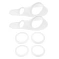 thumbnail image 1 of LOLIPPYY 1 Set Car Stereo Speaker Mounting Kit Plastic White For Easy Installation In Car, 1 of 7