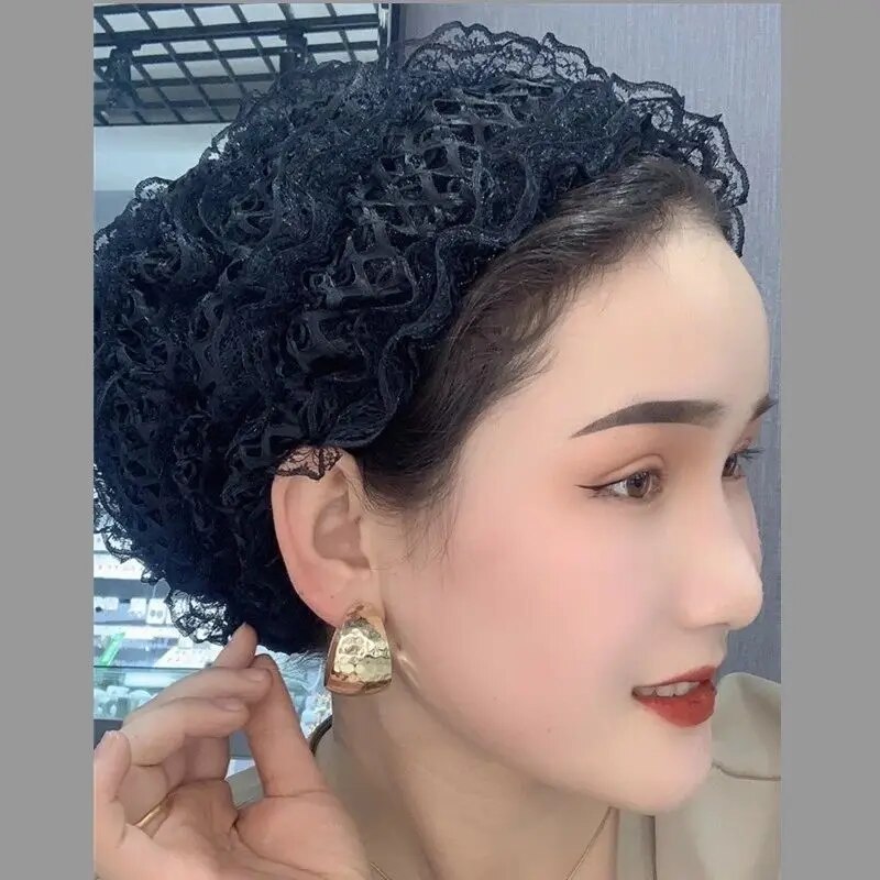 ShengRui Muslim Inner Hijab Caps Women Head Wraps Chemo Hats Turbante Mujer Summer Fashion Lace Chic Turban Bonnet for Female